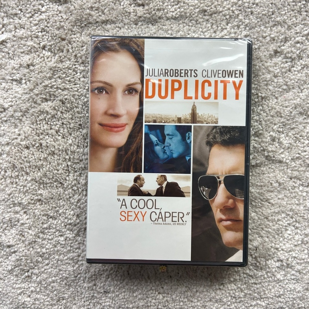 Duplicity DVD 2009 Widescreen Julia Roberts Clive Owen‎ Tony Gilroy Spy Thriller
